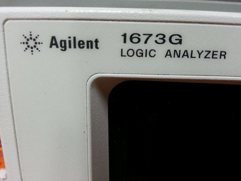 AGILENT 1673G LOGIC ANALYZER 裕益科技自動化設備可程式編碼器PLC分散式控制系統DCS